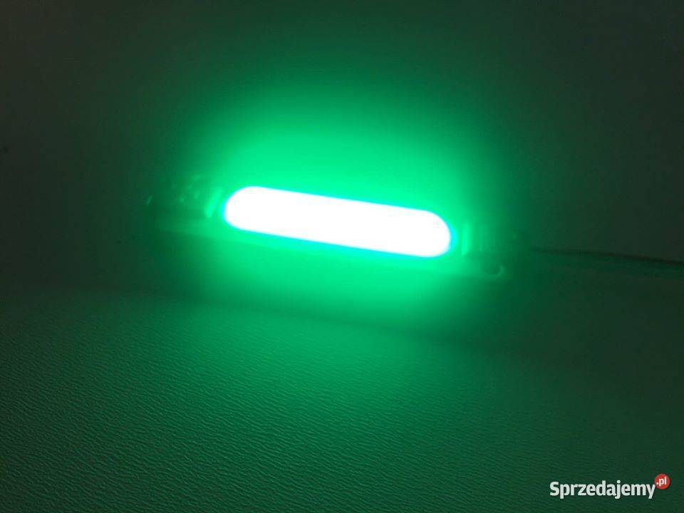 Moduł LED 25W zielony 12V hermetyczny IP65 nieuszkodzony Kraków