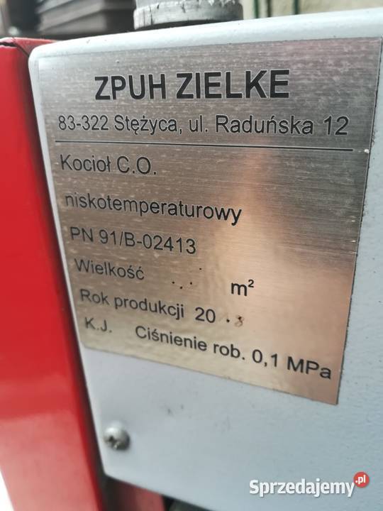 Kocioł piec ZIELKE 15 kW Długołęka