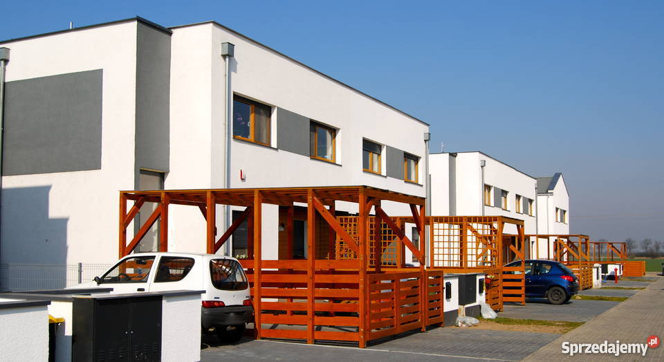 Bezpośrednio Nowoczesne mieszkanie z ogródkiem dom wolnostojący Mrowino