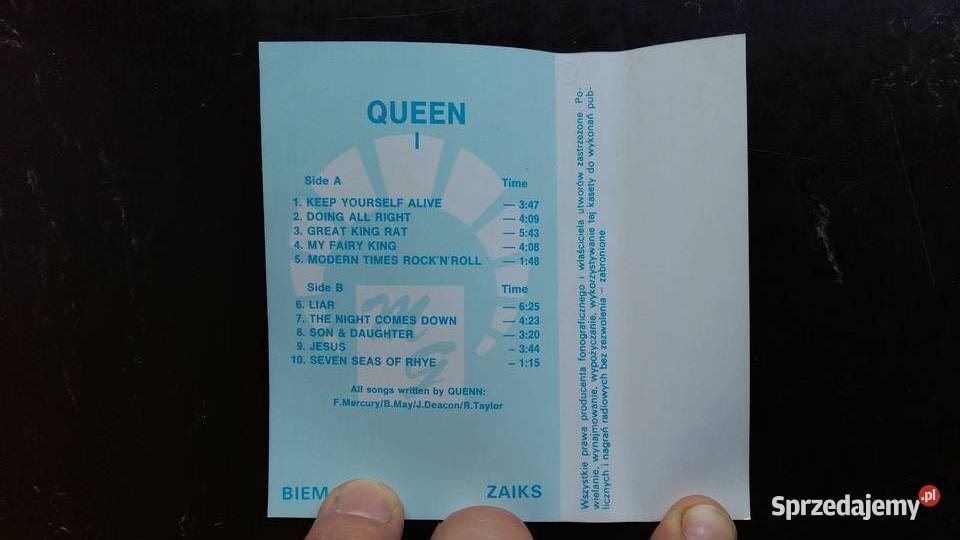 Kasta Queen Queen 1 kaseta Siemiatycze sprzedam