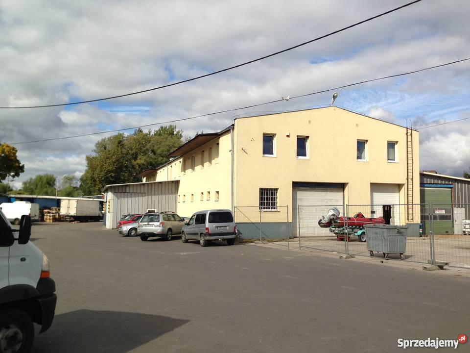 sprzedam halę magazynowoprodukcyjną 1000m2