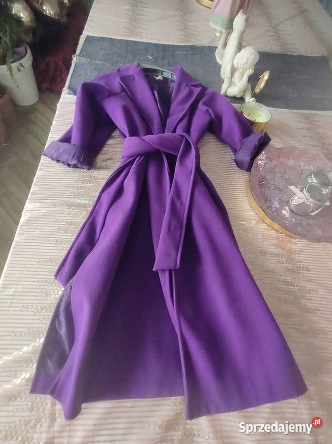 Made in italy maxi długi płaszcz w kolorze Gliwice