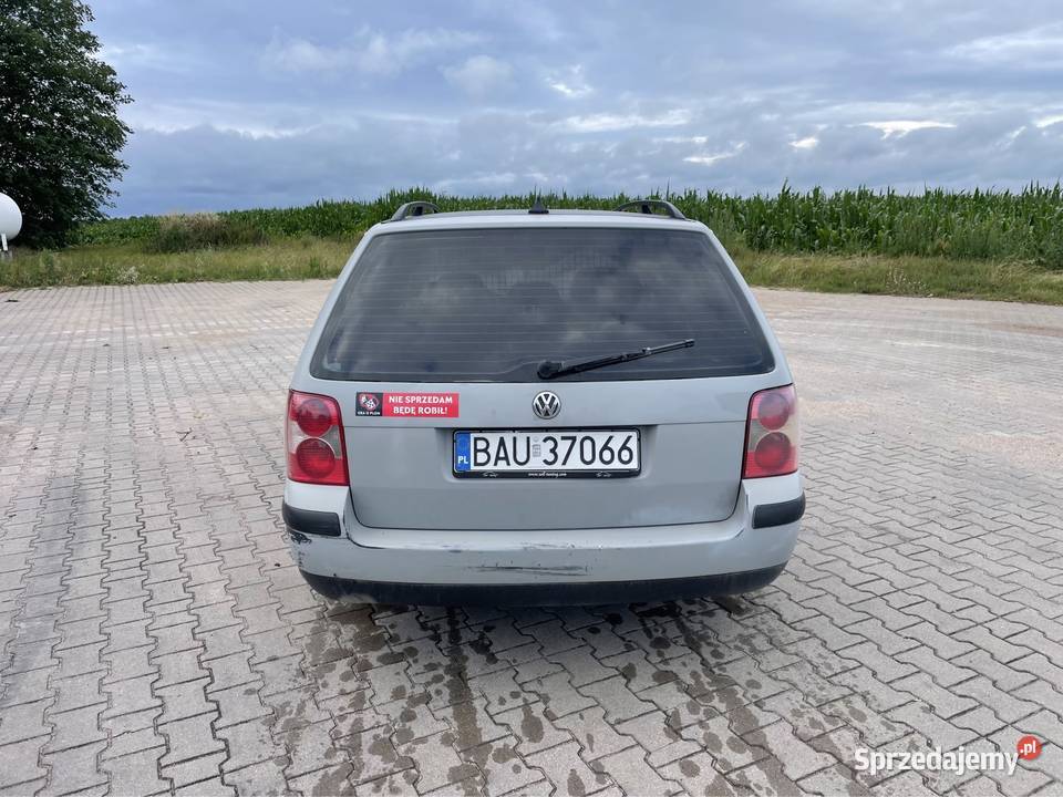 VW Passat B5 FL Lift 19 TDI 130 Klima Alu 6 podlaskie Rutki-Kossaki