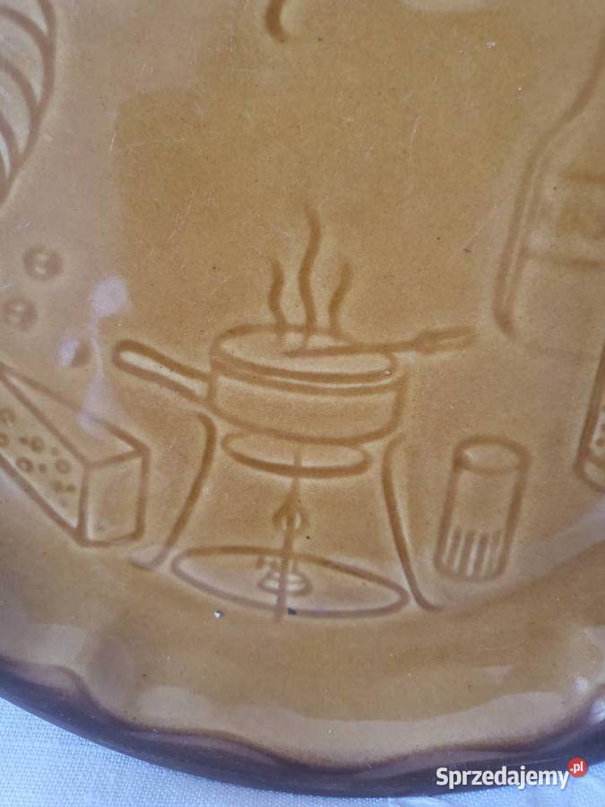 Takerz z motywem potraw porcelit syg Pruszków Łódź