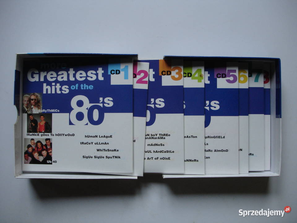 GREATEST HITS OF THE 80S 8CD CD Zielona Góra