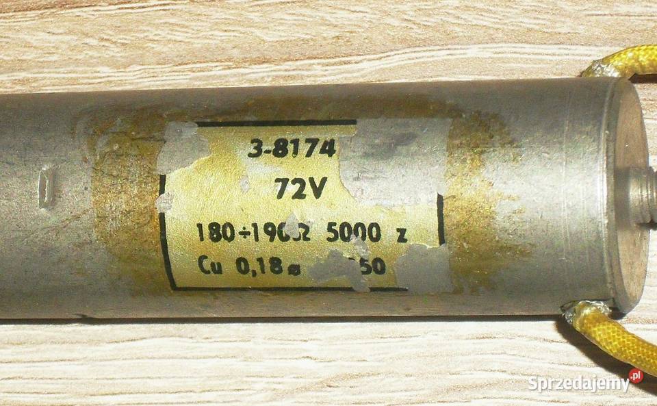 Elektromagnes pchający 38174S 72 V siła 035 skok Gliwice