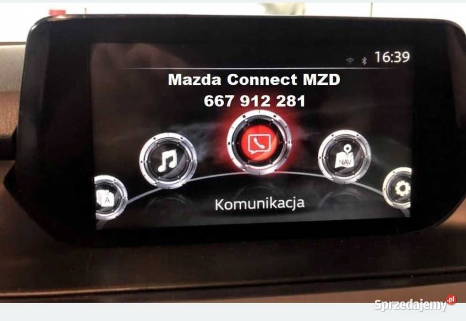 Polskie menu Konwersja z USA na Europę Mazda 2 3 GPS i akcesoria łódzkie Aleksandrów Łódzki sprzedam