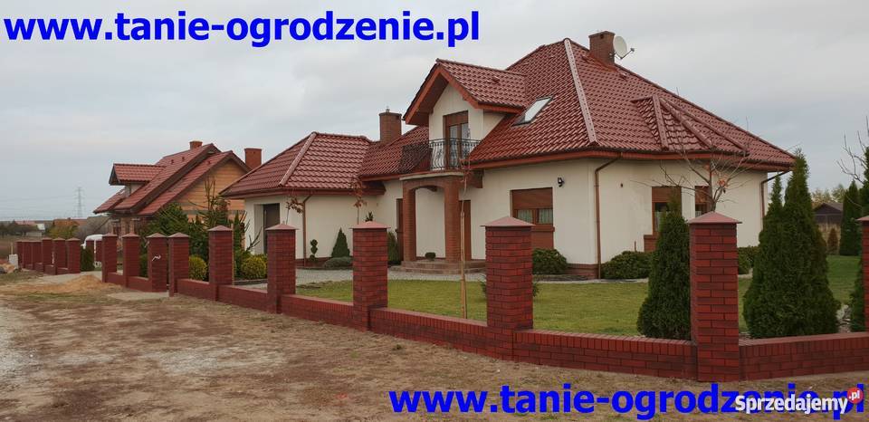 Ala klinkier słupki murki ogrodzenia imitacja Kutno sprzedam