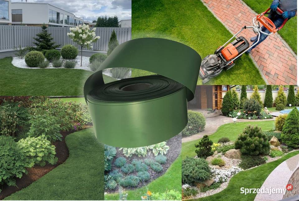 Obrzeże ogrodowe proste zielone wytrzymałe i Pozostałe Pozostałe Proszowice