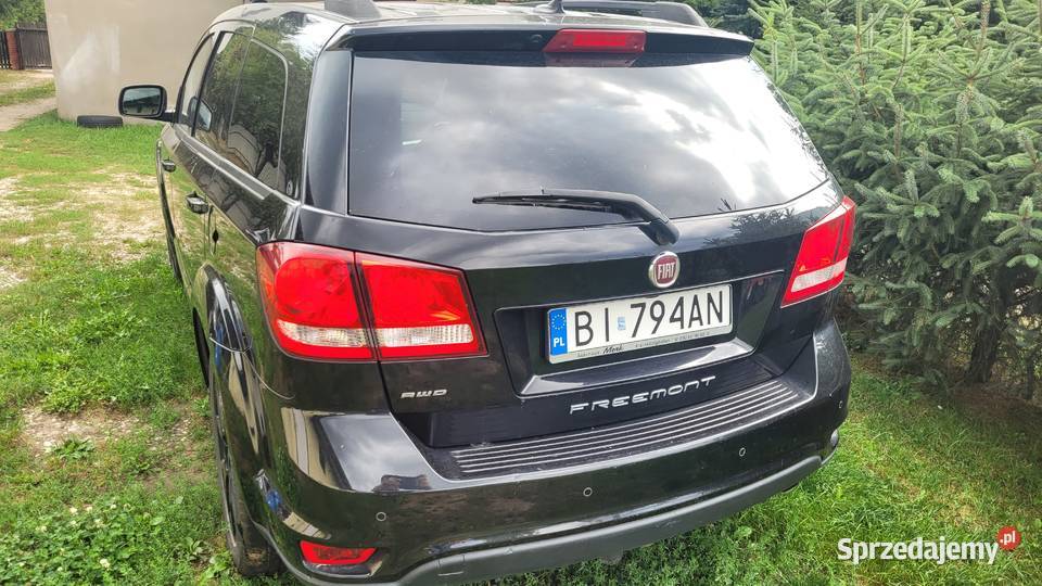 Fiat Freemont Black Code najbogatsza wersja automatyczna podlaskie Białystok