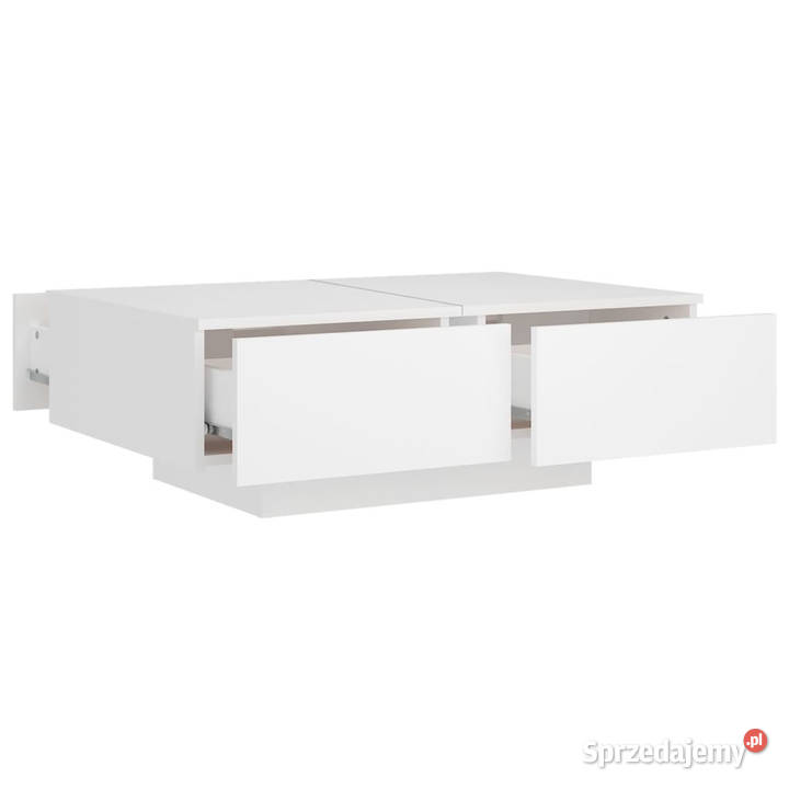 Stolik kawowy biały 90x60x31 materiał mazowieckie Warszawa