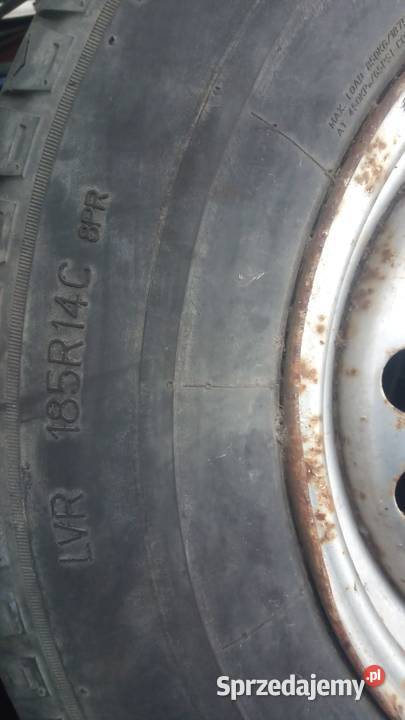 Koło opona 185R14c ciężarowe Koła i felgi Rzędowice