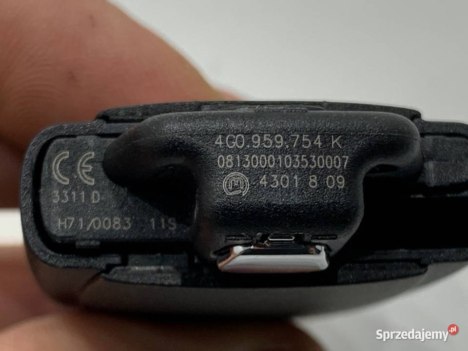 KLUCZYK PILOT AUDI A6 C7 4G0959754K 1018 PILOT Zamki, wkładki i kluczyki