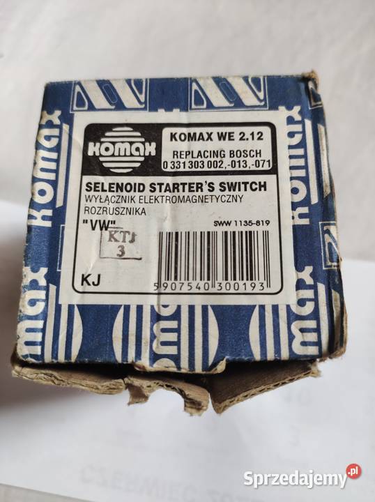 KOMAX WE 212 VW 0331303002 Derewiczna