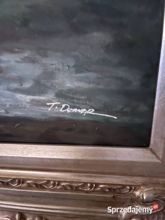 Ogromny obraz 8777 na płótnie przepiękna Antyki, Sztuka, Kolekcje Bystrzyca Kłodzka