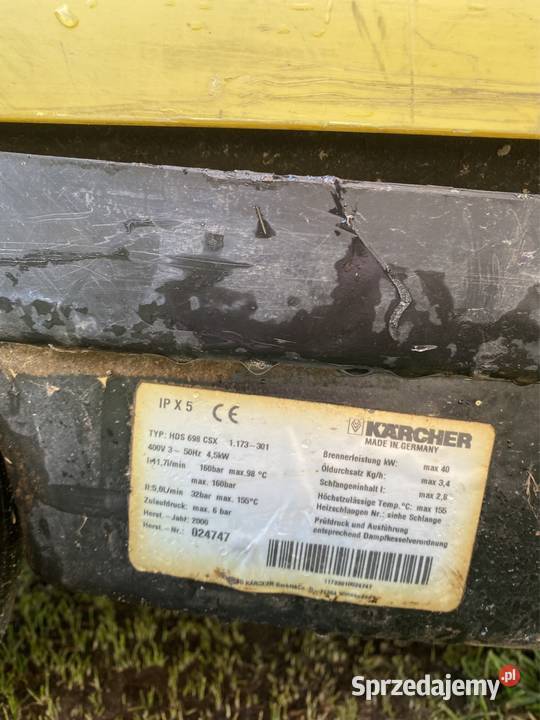 myjka ciśnieniowa Karcher HDS 698 CSX Oleśniki sprzedam