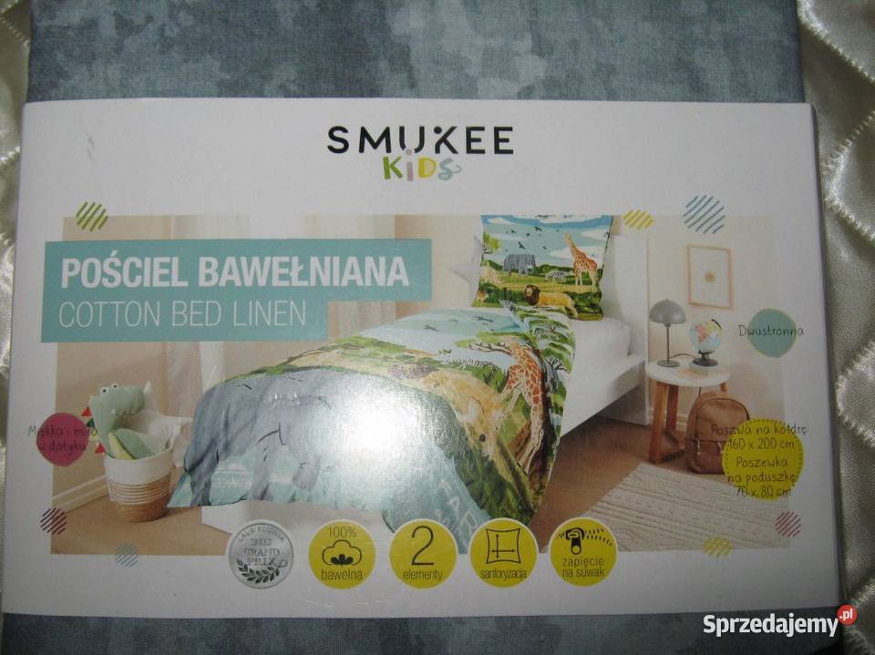 Pościel Bawełniana dzieci 3 sztuki Nowe sprzedam