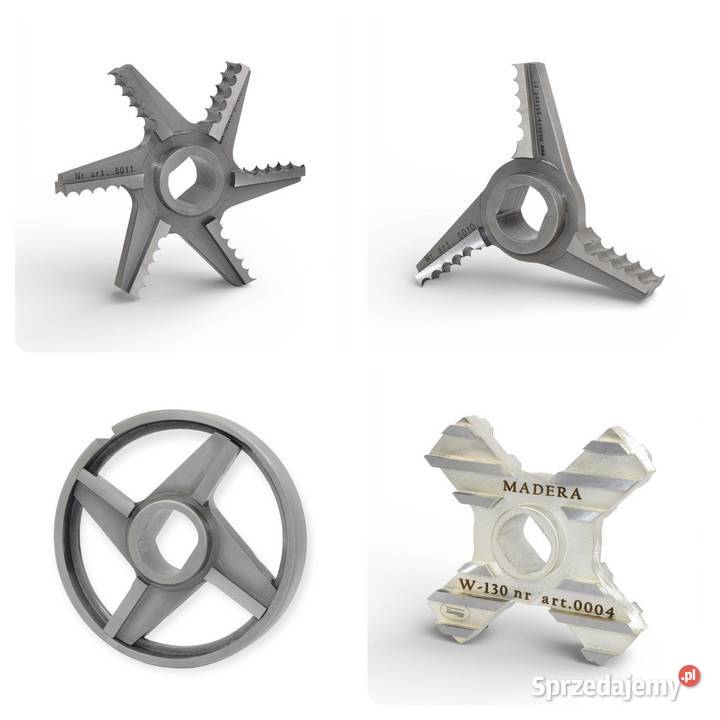 Noże do wilków masarskich Wymiarki