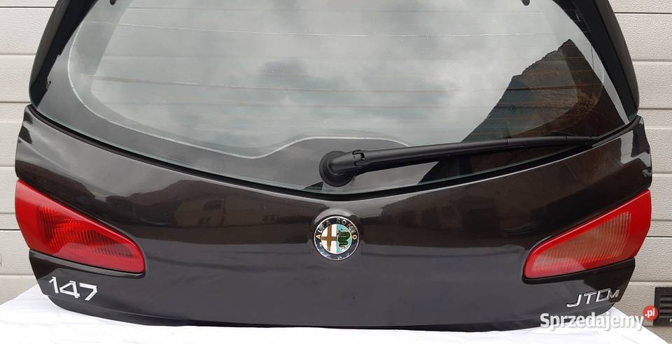 KLAPA TYŁ TYLNA BAGAŻNIKA ALFA 147 LIFT Mielęcin sprzedam
