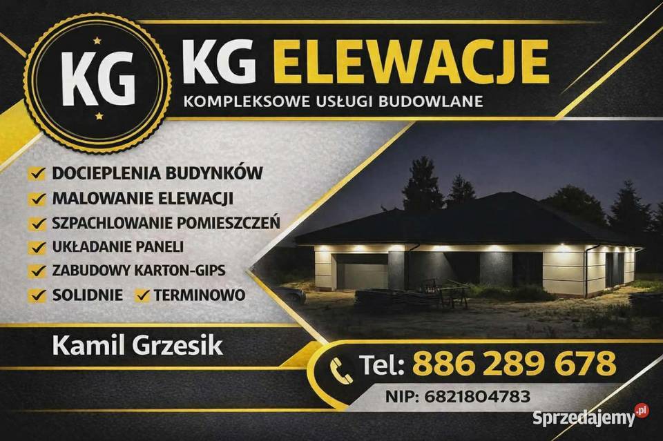 Docieplenia Budynków Proszowice usługi budowlane