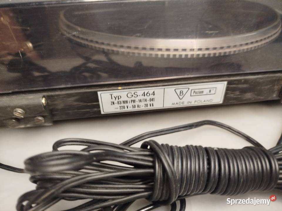 Gramofon Unitra Fonica GS 464 Zgierz