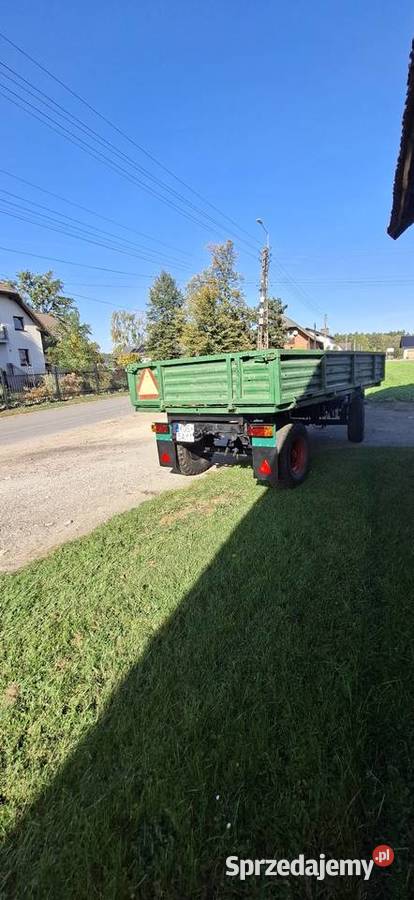 Przyczepa wywrotka 35 nieuszkodzony Maszyny rolnicze Jawiszowice sprzedam