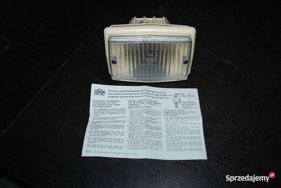 LAMPKA ZEWNĘTRZNA JOKON DO PRZYCZEPY Grzebowilk
