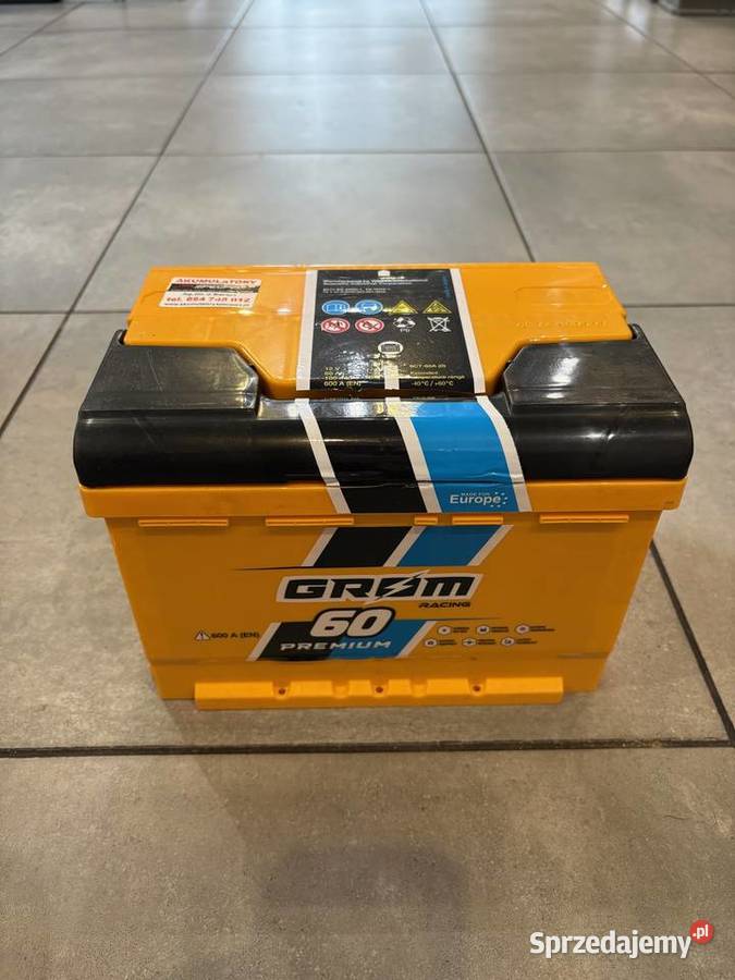Akumulator Grom Racing 60Ah 600A Augustów