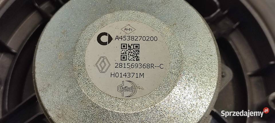 DACIA DUSTER II GŁOŚNIK DRZWI 281569368R Sprzęt audio fabryczny