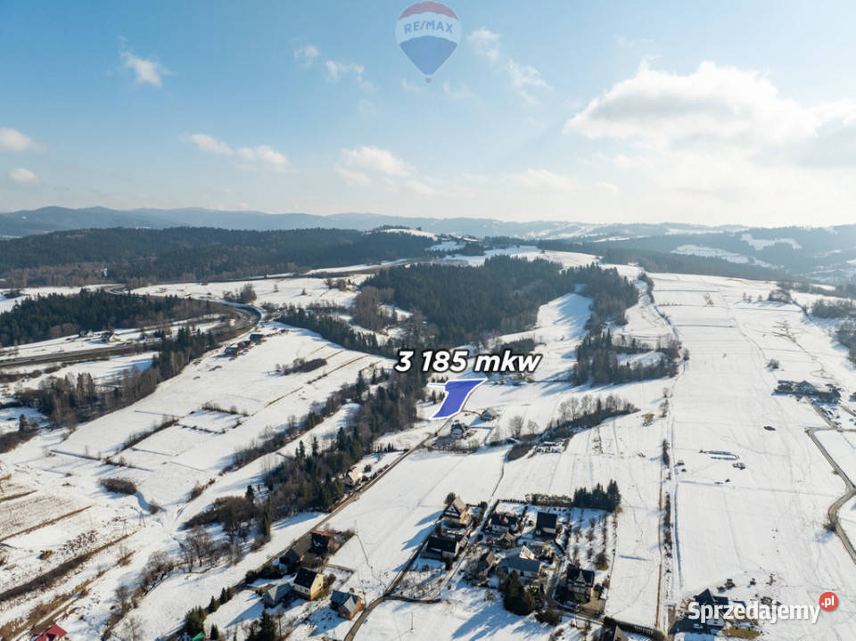 Działka z pozwoleniem na budowę Chabówka