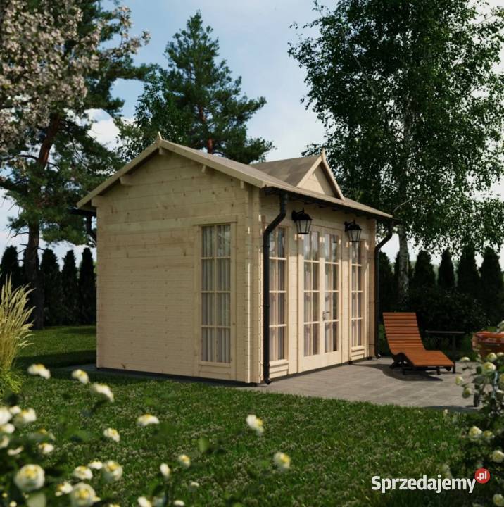 Domek ogrodowy drewniany Clockhouse 43 m Dziekanów Polski