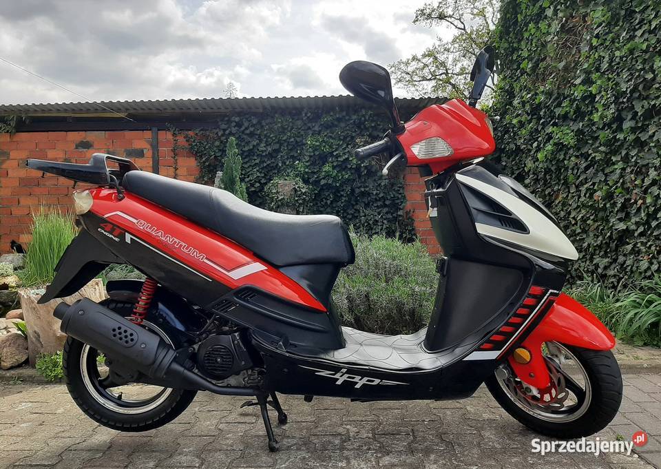 Zadbany duży skuter Zipp Quantum 50 4t 2012r 7172km 60km/h