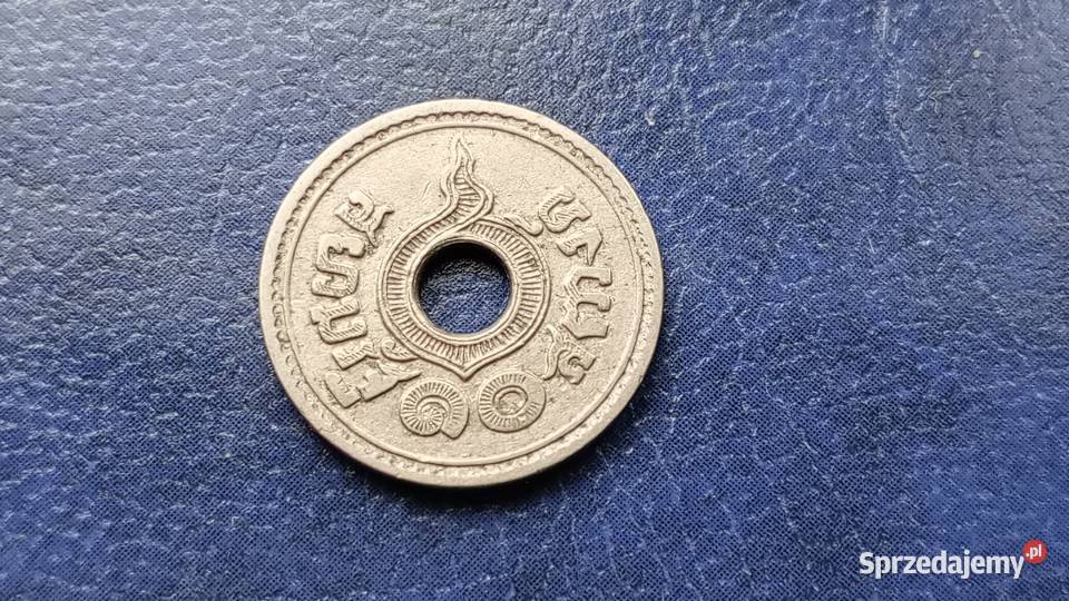 Stare monety 10 satang 1921 Tajlandia Lesko
