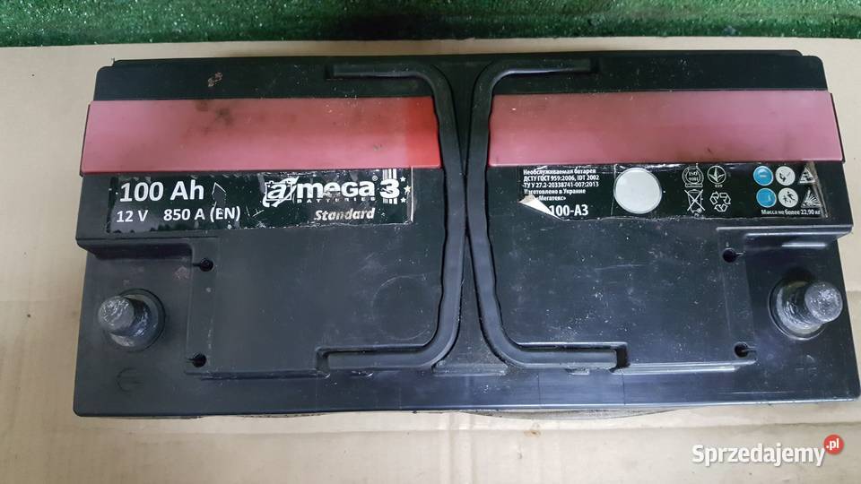 Akumulator do auta dostawczego Standard 100 Ah kujawsko-pomorskie Gniewkowo