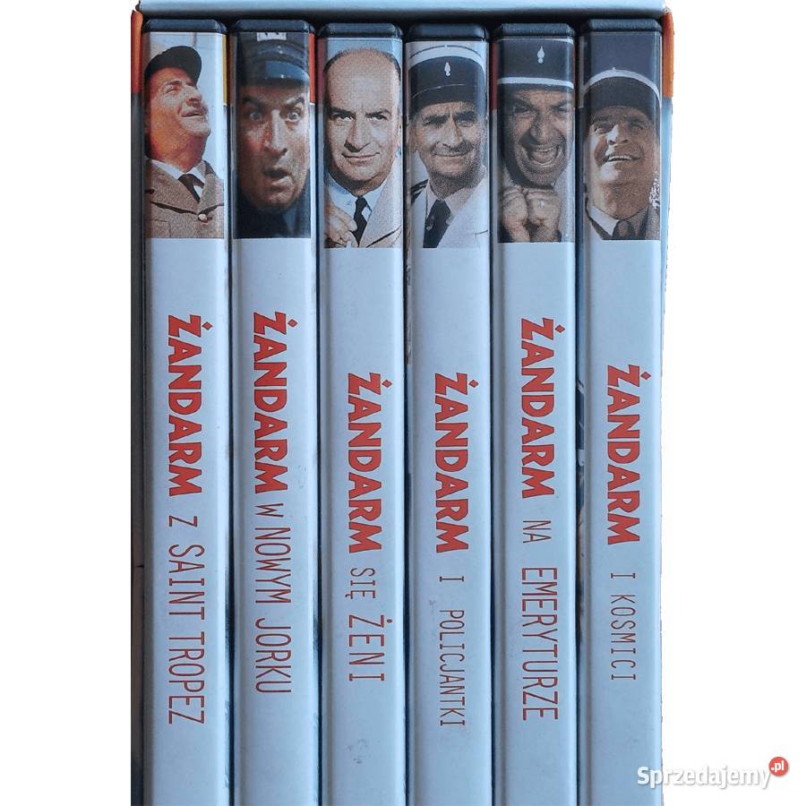 Żandarm z Louis De Funes 6 odcinków DVD BOX Warszawa