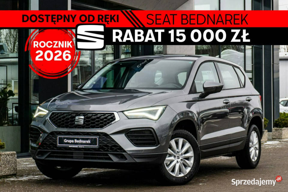 Seat Ateca Reference 10 TSI 115 Dostępny ręki światła przeciwmgielne Łódź