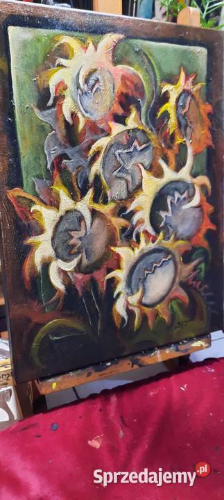 Obraz akryl sygnowany 18 bez ramy Warszawa