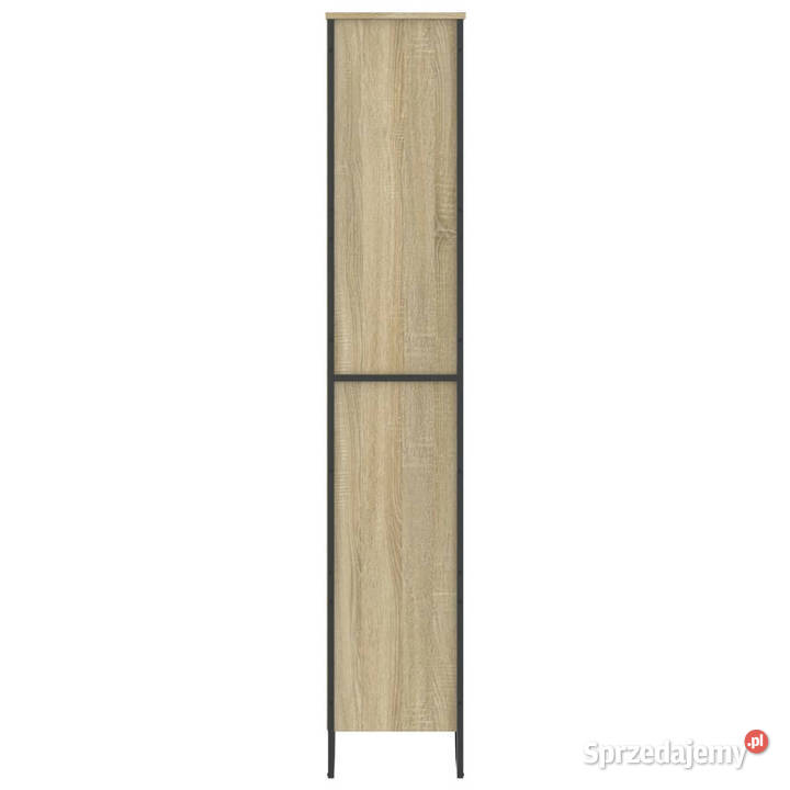 Regał na książki dąb sonoma 80x31x169 WM3295313 mazowieckie Warszawa