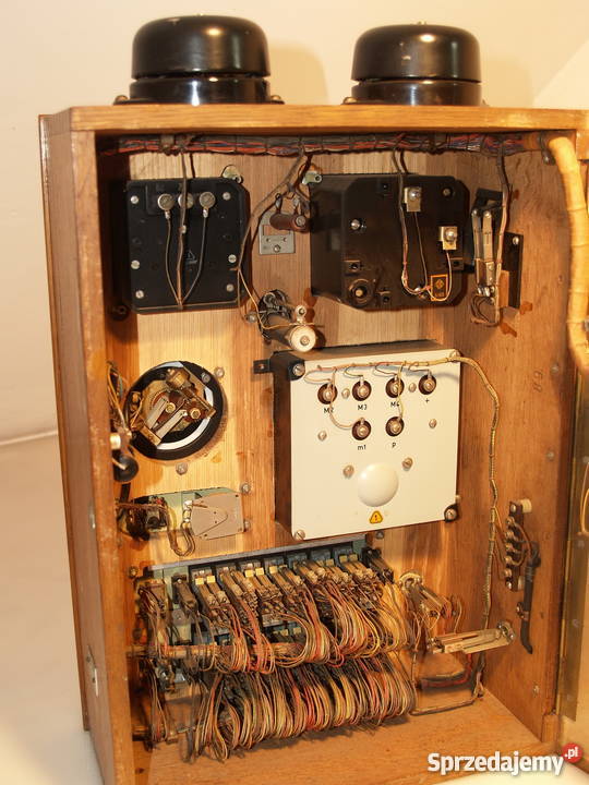 Przedwojenna centralka telefo Kleiner Prufschr Pogórska Wola