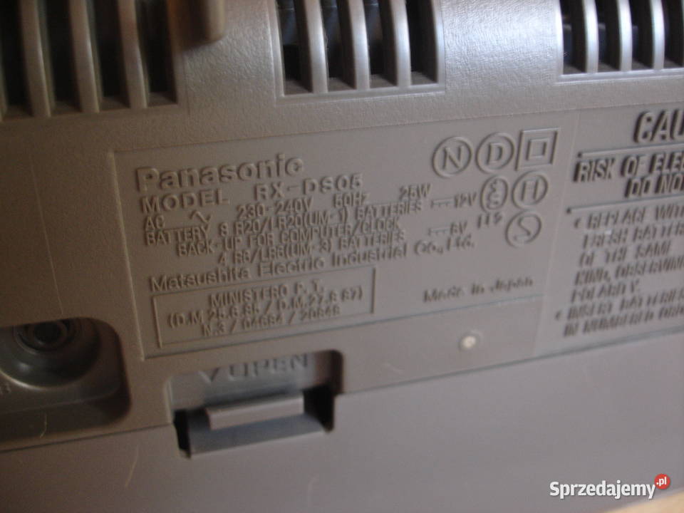 Radiomagnetofon PANASONIC RXDS05 Zielona Góra