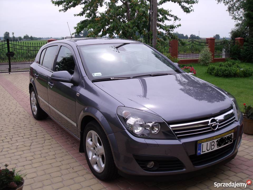 Opel astra h 13 cdti 20062007 pełne wyposażenie grafitowy lubelskie Wojciechów sprzedam