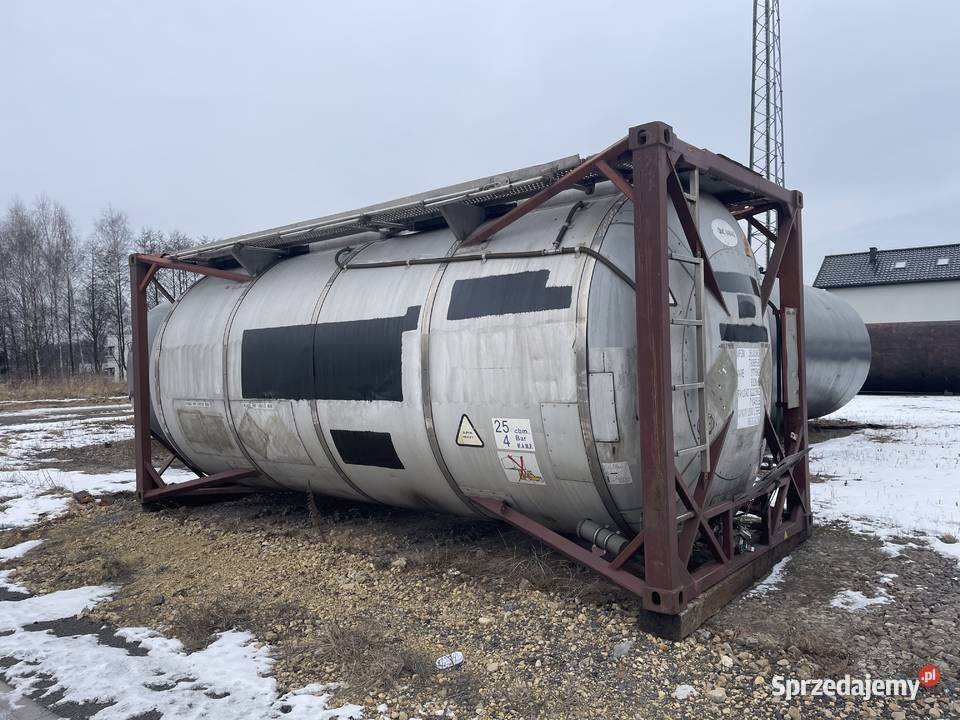 Zbiornik ze stali nierdzewnej Tank Kontener 25 Rolnictwo Oświęcim