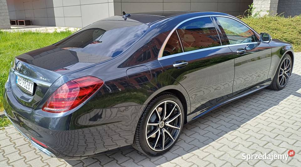 Mercedes S 400d Long 4Matic AMGFV23 przeglądzie Warszawa
