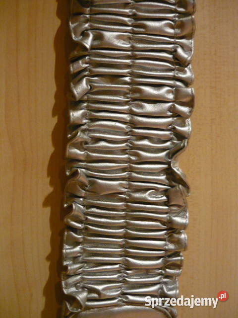 Pasek srebrny gumowy Paski Myszków