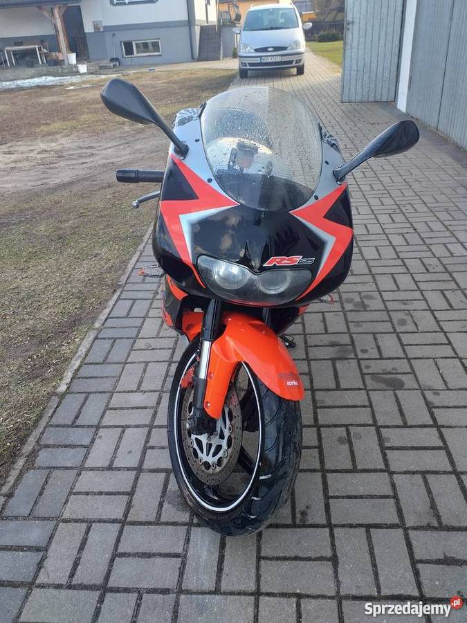 Sprzedam motocykl Aprilia rs 125 odblokowana elektryczny starter mazowieckie Małkinia Dolna