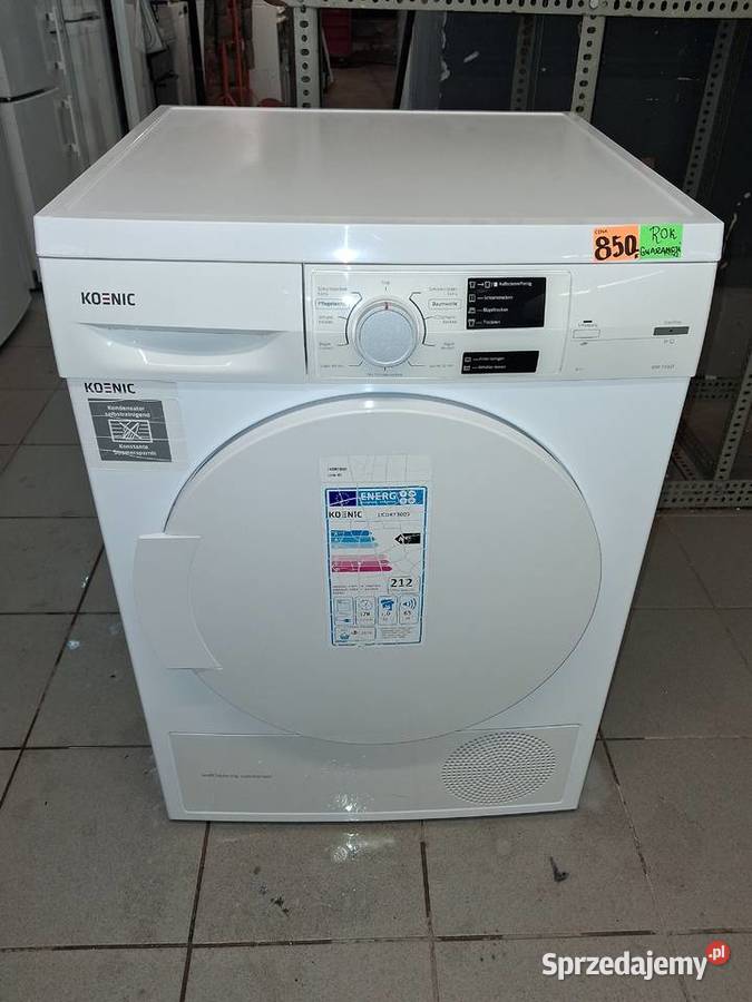 SUSZARKA KONDENSACYJNA Z POMPĄ CIEPŁA KOENIC