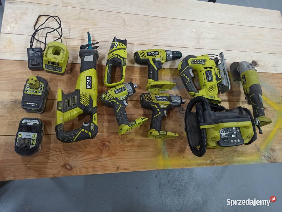 Zestaw narzędzi Ryobi 18v