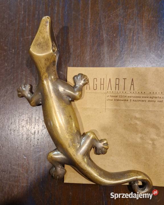 FIGURKA JASZCZURKA Figura rzeźba z Agharta sprzedam