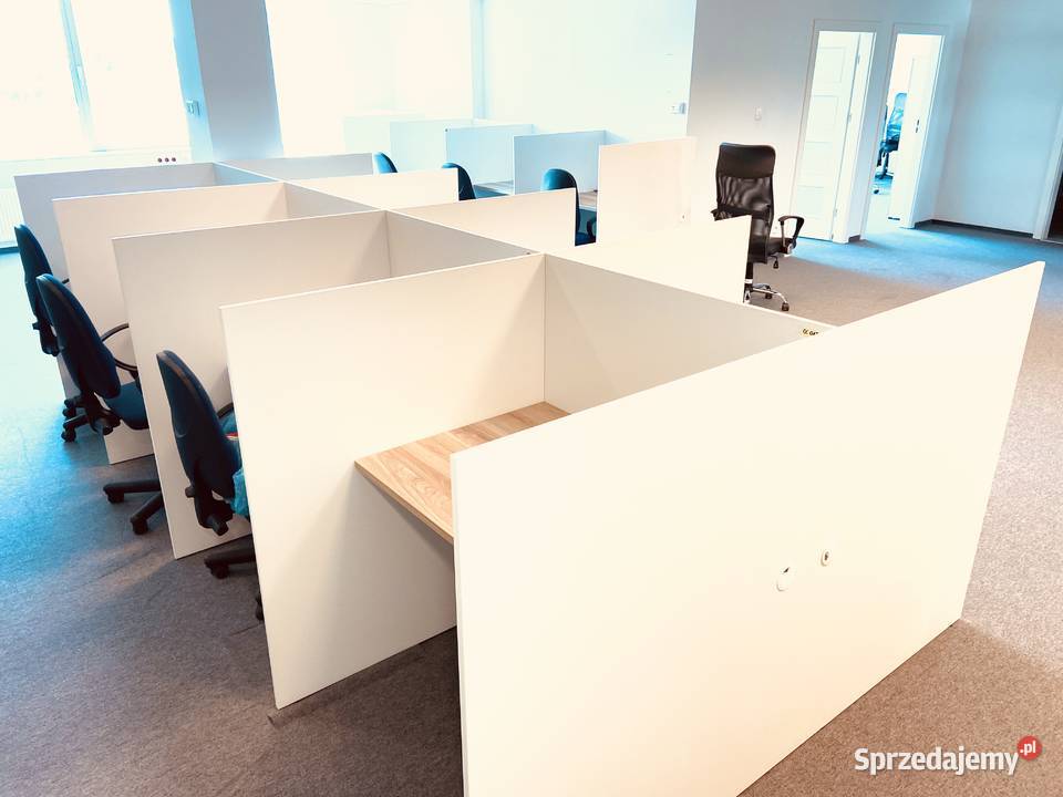 Stanowisko boks 11 miejsc call center biurko Warszawa