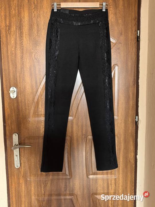 Leginsy damskie rozmiar M czarne Rozmiar 38(M) Wrocław